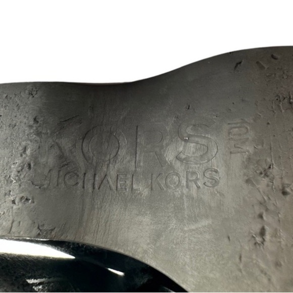 Michael Kors Knee High Suede &‎ Shearling Wedge Cutout Heel Boots - Picture 13 of 15